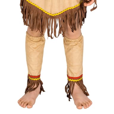 Indianerpigen Kvikke Odder kostume - 152 (12-14y)