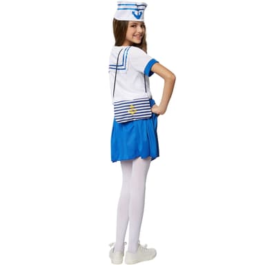 Marinesæt børnekostume - 104 (3-4y)