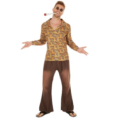 Hippie John kostume - L