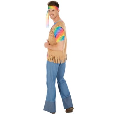 Hippie Peace kostume - XL