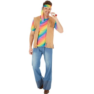 Hippie Peace kostume - XL
