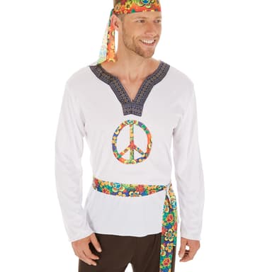 Hippie Jimmy kostume - S