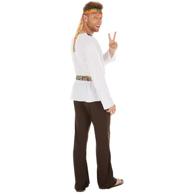 Hippie Jimmy kostume - S