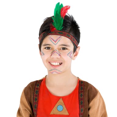 Indianeren Ørneøje børnekostume - 140 (10-12y)