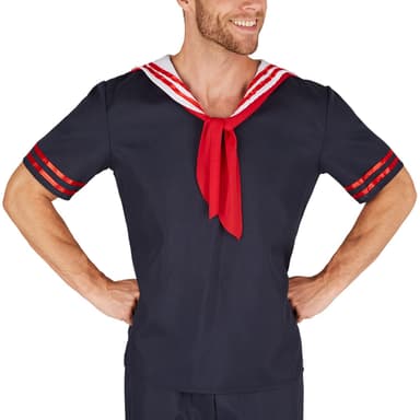 Matros kostume mand - XL