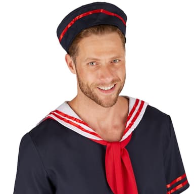 Matros kostume mand - XL