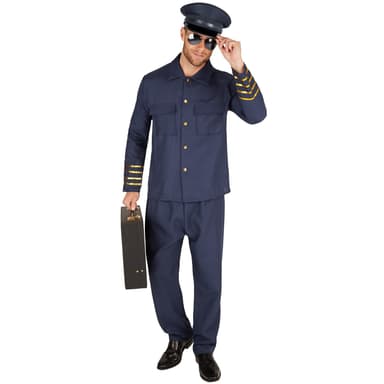Pilot kostume mand - L