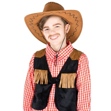 Cowboy Jimmy kostume - 116 (5-7y)