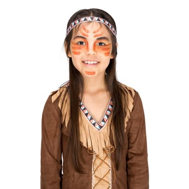 Indianerprinsesse kostume - 128 (8-10y)