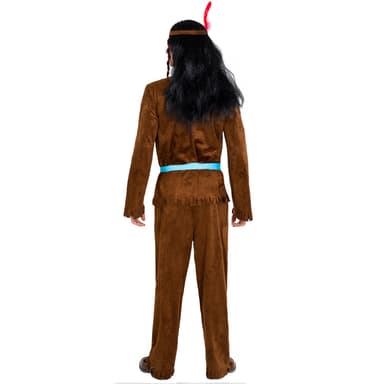 Indianeren Kraftige Bison kostume - XL