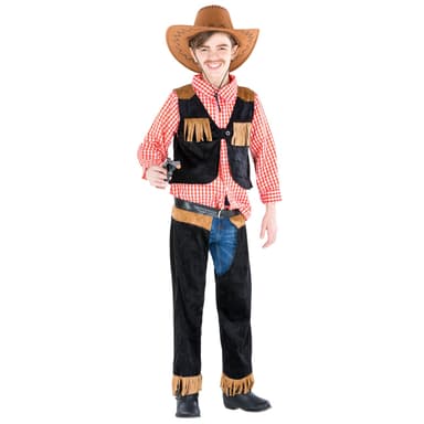 Cowboy Jimmy kostume - 116 (5-7y)