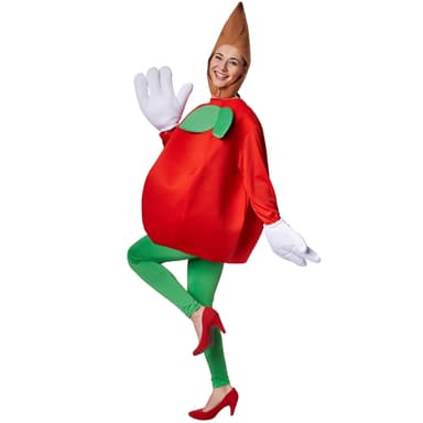 Kostume Æble - M
