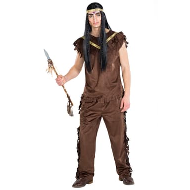 Indianeren Cherokee kostume - M
