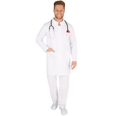 Læge kostume - M