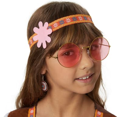 Groovy Hippie børnekostume - 116 (5-6y)