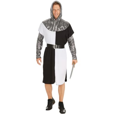 Middelalder-ridder kostume - XXL