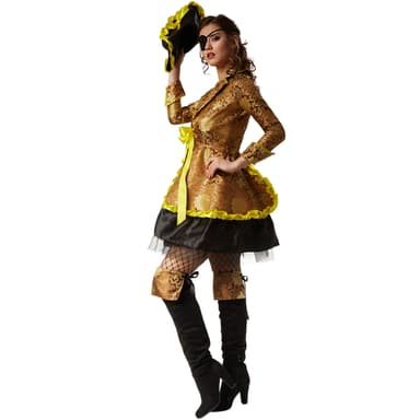 Sørøverinde kostume - XXL