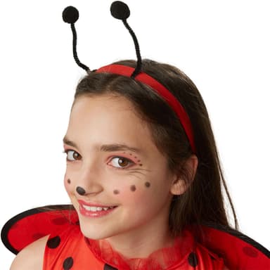 Mariehøne Mariella børnekostume - 116 (5-6y)