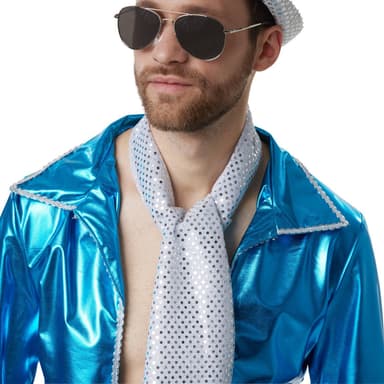 Disco mester kostume - M