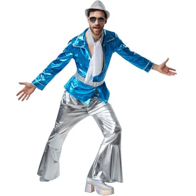 Disco mester kostume - M
