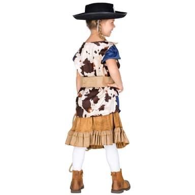 Cowgirl Wynonna kostume - 140 (10-12y)