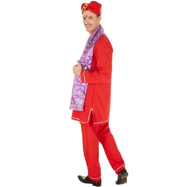 Indisk kostume mand - XL