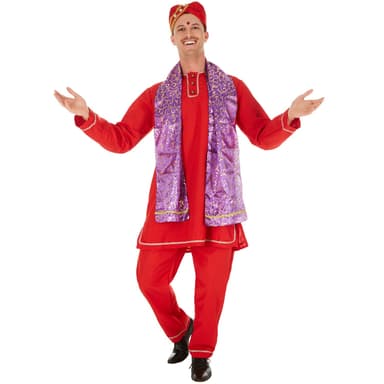 Indisk kostume mand - XL