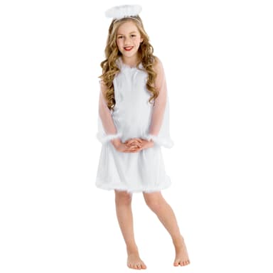 Englebarn kostume - 116 (5-7y)