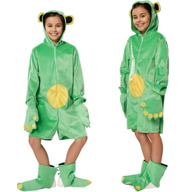 Børnekostume Frø - 116 (5-6y)