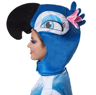 Sjov paradisfugl kostume - XXL
