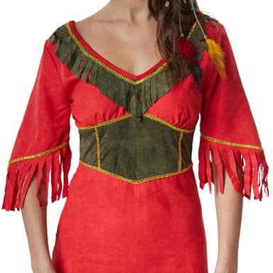 Smuk Mohikaner kostume - XL