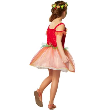 Blomsterbarn børnekostume - 140 (9-10y)