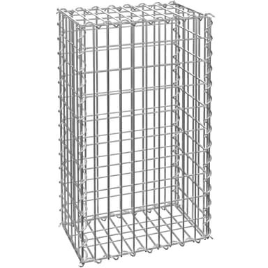 Gabione stenkurv - 100 x 30 x 50 cm