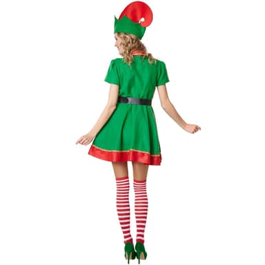 Flittig nisse kostume - L