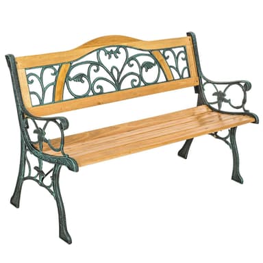Havebænk Kathi 124x60x83cm - brun