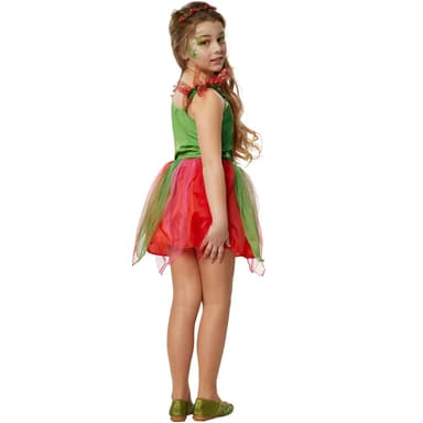 Skovprinsesse børnekostume - 128 (7-8y)