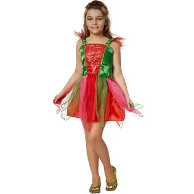 Skovprinsesse børnekostume - 128 (7-8y)