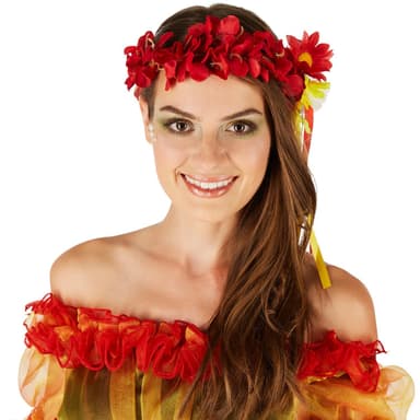 Efterårsfe kostume - M