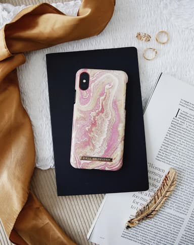 Printed Case Galaxy S10E Golden Blush Marble