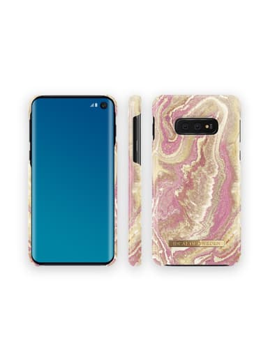 Printed Case Galaxy S10E Golden Blush Marble