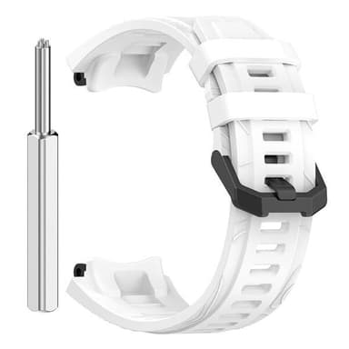 Silikonearmbånd til Amazfit T-REX 3 - Hvid