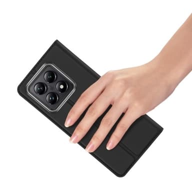 DUX DUCIS Skin Pro Series Taske med Kortspor Xiaomi 14T - Sort