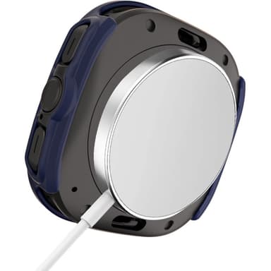 47 mm ultratyndt gennemsigtigt etui til Samsung Galaxy Watch 7 Sort