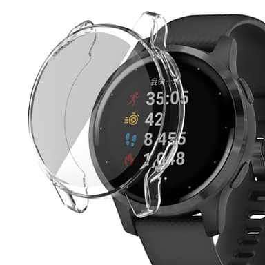 Urkasse / cover til Garmin Vivoactive 4S 40 mm Transparent