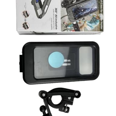 Vandtæt mobilholder til cykel / motorcykel / scooter drejelig