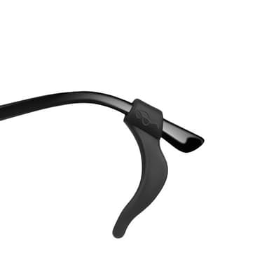 Anti-slip silikone brilleholder 12-par Sort