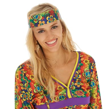 Sød Hippie 70'er kostume - XXL
