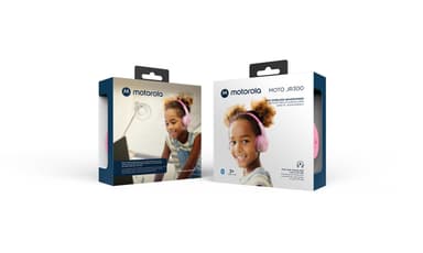 Moto JR300 Headphone Kids BT trådlös Rosa