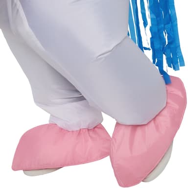 Enhjørningekostume - hvid