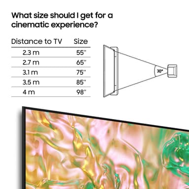 Samsung 50" DU8075 4K Smart TV (2024)